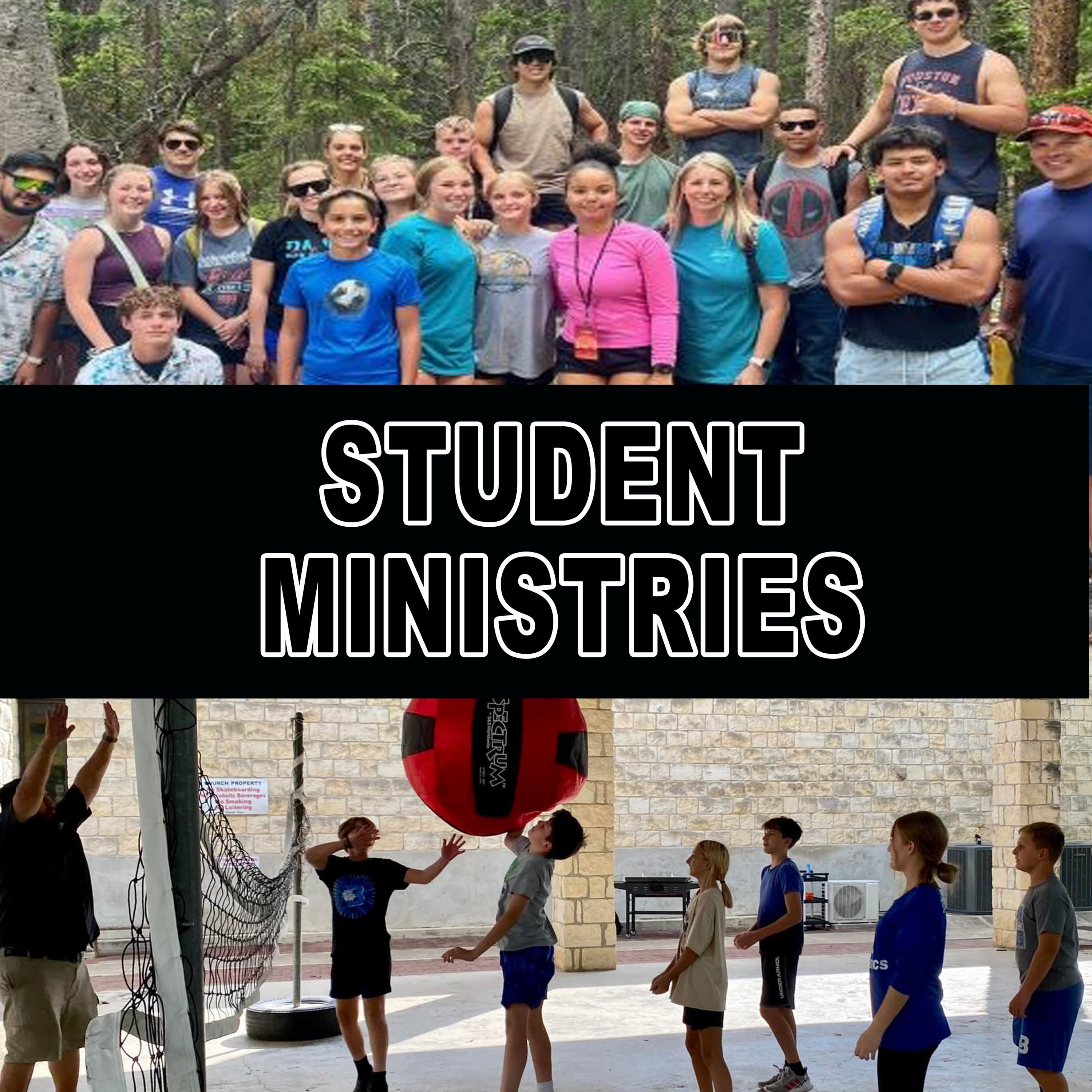 Phone student ministries banner