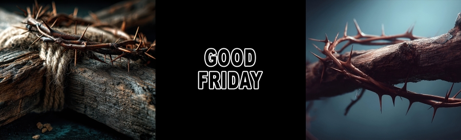 computer good friday banner